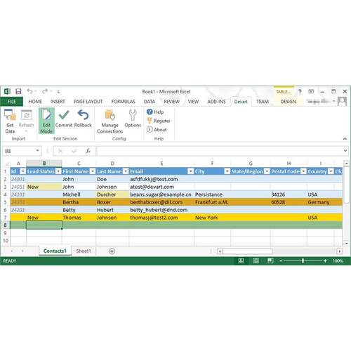 Devart Excel Addins allow you