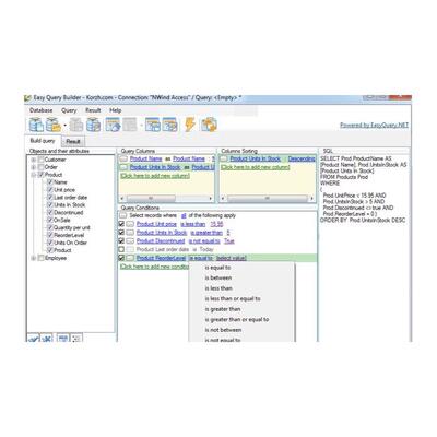 EasyQuery .Net for WinForms v7