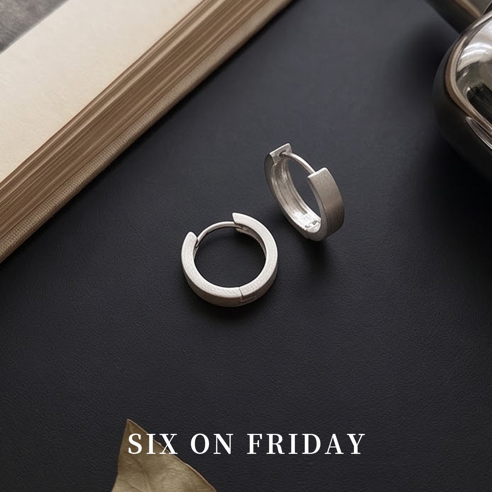 SIXONFRIDAY简约耳圈耳环