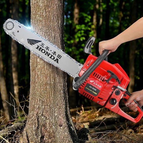 日本进口本田汽油锯伐木锯二冲程大功率汽油锯便携式汽油链锯60缸