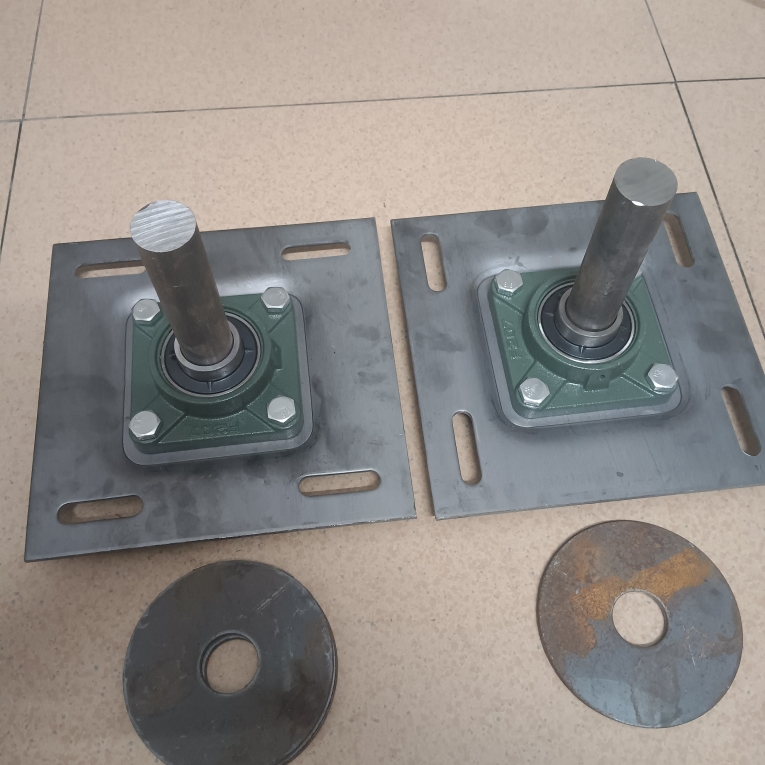 特级无机布防火卷帘折叠门轴承座连接轴承座新款超强承重抗弯轴座