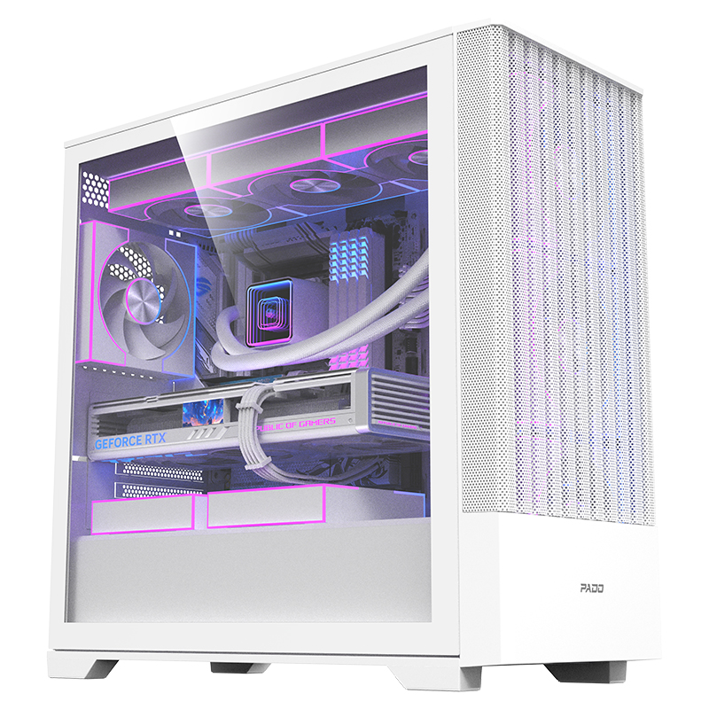 半岛铁盒电脑机箱可装360水冷