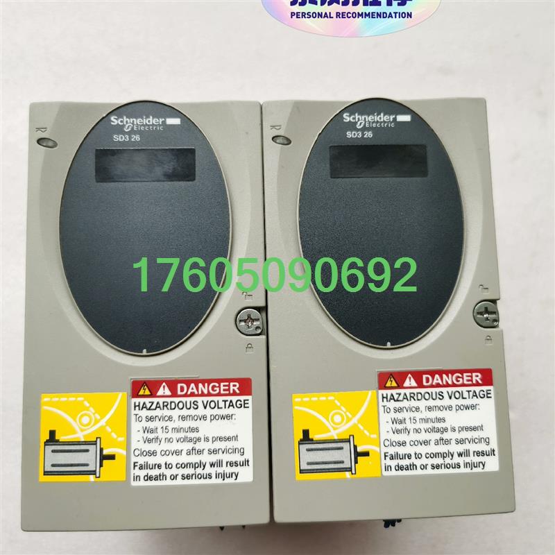【议价】95新SD326DU25S2施耐德驱动器