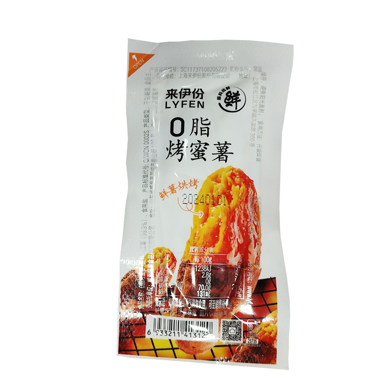来伊份0脂烤蜜薯500g软糯红薯干