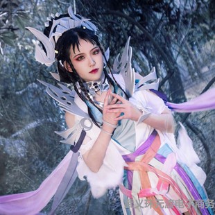 荣耀cos服永恒之月芈月白晶晶cosplay全套古风动漫服装假发女