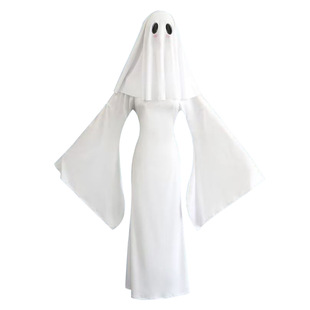 幽灵娘cos杏子夫人同款可爱鬼修身鱼尾裙万圣节舞台扮演服cosplay