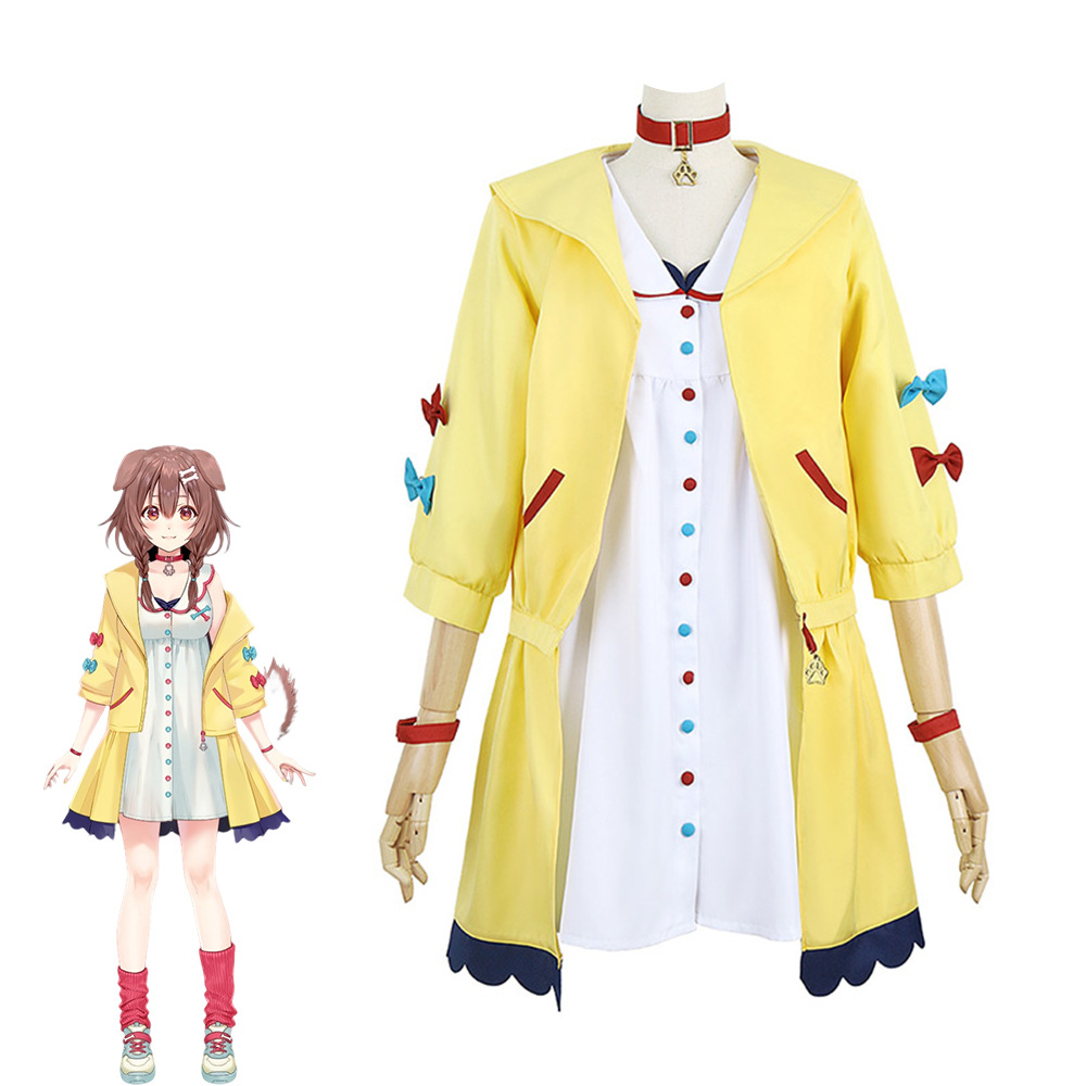 VTuber虚拟偶像cos服戌神沁音cos游戏角色cosplay服装女装全套