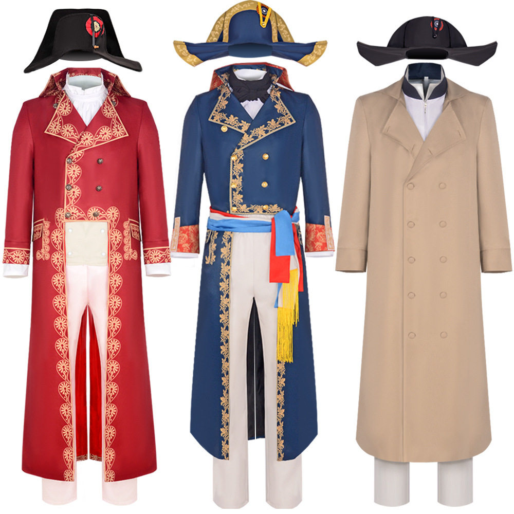 电影拿破仑cos服Napoleon角色扮演cosplay中世纪宫廷复古表演服