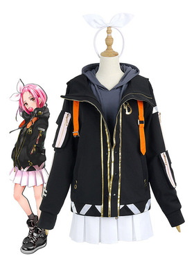 星尚漫舞D4DJ cos服Peaky P-key!山手响子犬寄忍清水绘空动漫套装