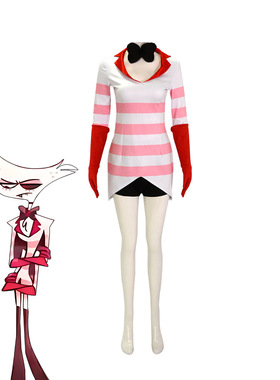 2024新款地狱客栈安吉尔·德斯特cosplay服装ANGELDUST角色扮演