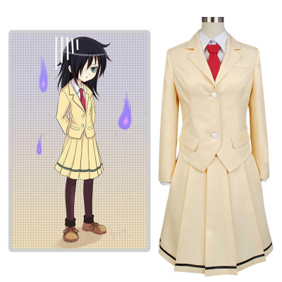 丧女我不受欢迎怎么想都是你们的错黑木智子cos服cosplay服装