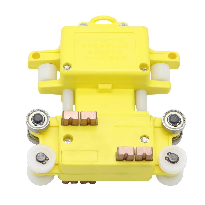 无锡弯新远大高低脚管滑触专用四极道集电器JD-4式-40带MMM轴线承