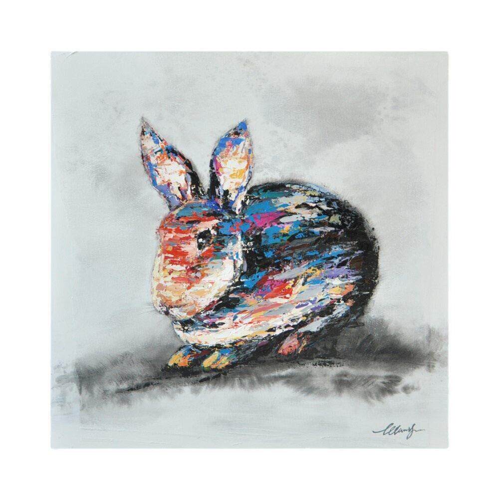 半手绘动物油画定制壁画挂画装饰画客厅卧室墙画纯轻奢风画纯彩绘