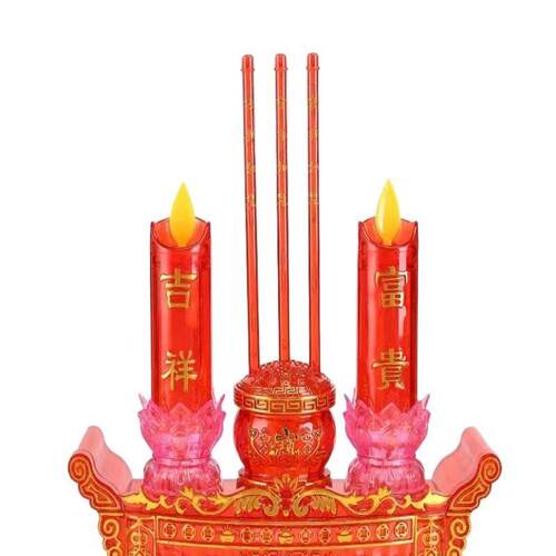 畅易灯饰8211C/8212C8213C/8214C四季平安LED变色莲花富贵炉两用