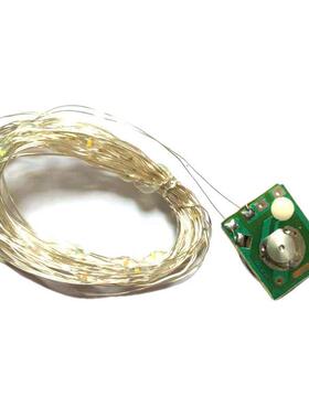 风筝灯led夜光灯风灯线筝闪光灯高亮筝灯带风星星AL100516串风灯