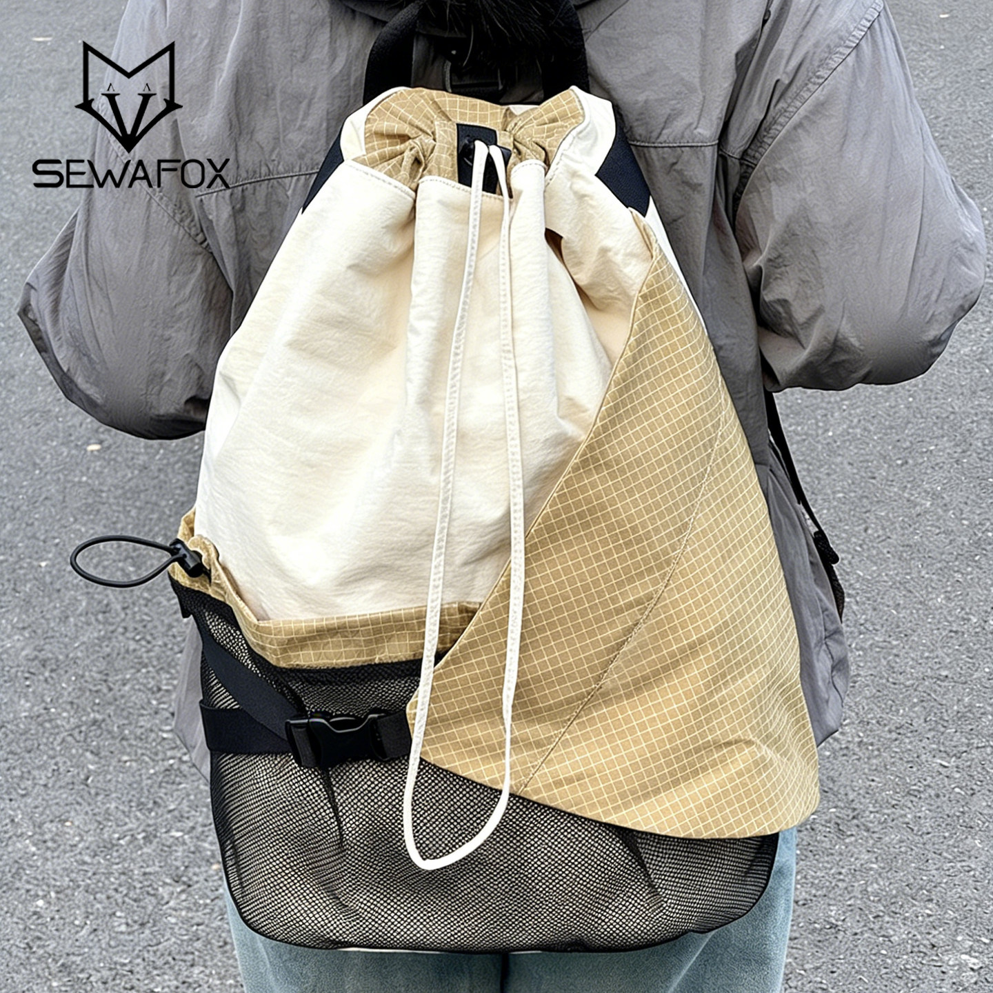 斜挎包女轻便户外运动旅行弓箭包骑行双肩背包通勤包男女登山包男