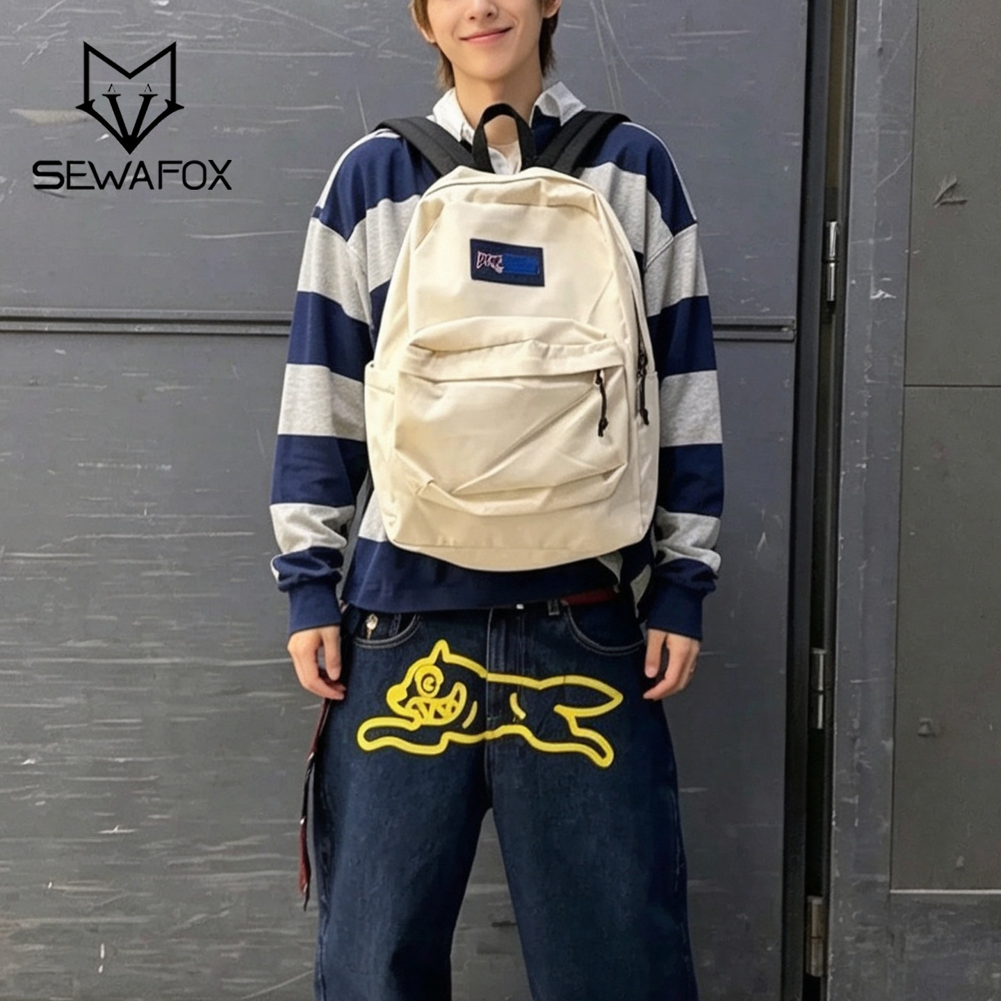 金主训同款包大学生书包男士背包