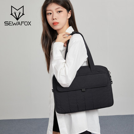 手提电脑包14寸内胆包女2025新款笔记本保护套16寸出差通勤书包男