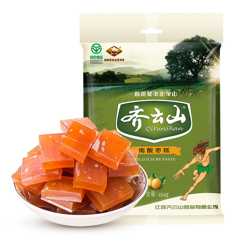 齐云山南酸枣糕454g枣糕 特产食品 零食 绿色健康食品 批发代理