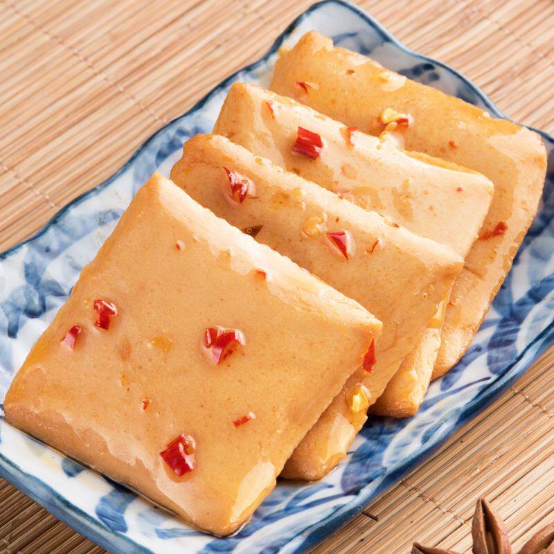 鱼豆腐零食小吃麻辣味豆腐干条即食便宜好吃的学生休闲食品HWW