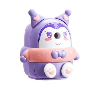 小魔女卷笔刀手摇铅笔削笔器手动转笔刀小学生用全自动儿童刨笔刀削笔器刨笔机简约卡通幼儿园用削笔机文具