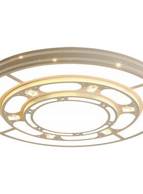 厅灯2023年新客款大圆灯简约现代大气会议室大顶厅BHY主吊led灯吸