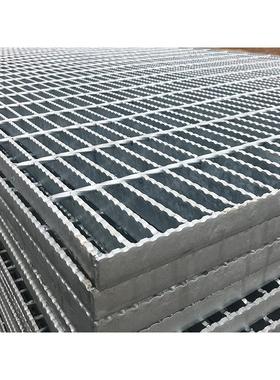 钢格栅化沟工厂厚格栅板踏步热板不锈钢SUG格栅排水盖板镀锌钢加