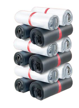 整包快袋递子商打袋白色黑色大号包小号包装HVZ袋加厚自电粘袋