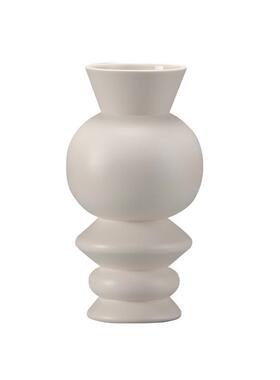 Best多west简约色LCY2202层直筒釉面陶瓷花瓶白件摆家居样板间装