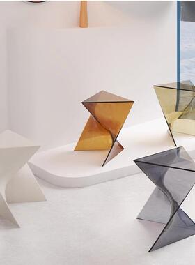 创意沙发边家用小户型轻奢茶几现代简何约设计边几师客5a6P6IyC厅