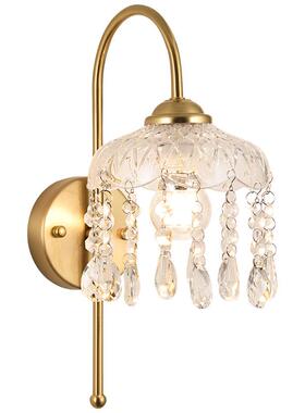 壁灯卧装285室床走头灯轻奢过道灯廊壁灯客厅法背景墙式饰复古水