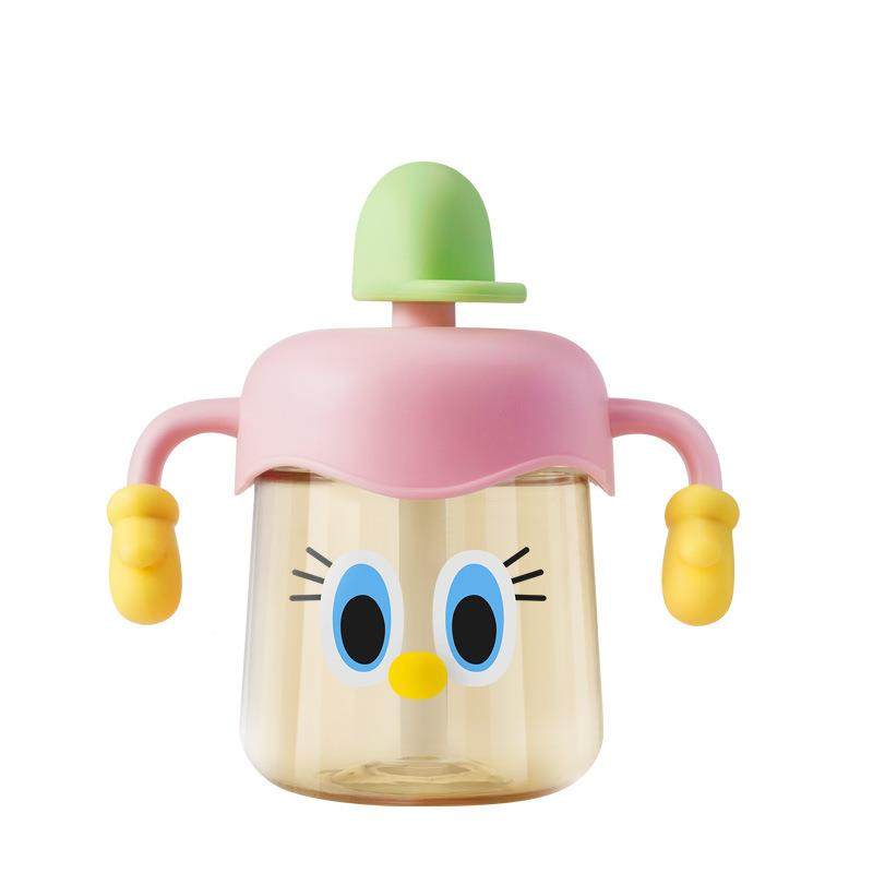 如儿童山牛奶杯1-2-3岁上宝宝喝奶瓶PDYMSPS刻U度直以饮吸管水杯,餐饮具,吸管杯,淘宝优惠券,粉丝福利购,淘宝优惠卷