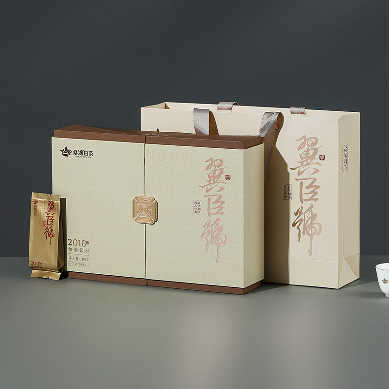 福鼎白茶 桑湖白茶 翼臣號·1812（2018年白毫银针） 100克/盒