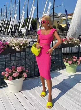 new hot sale bandage skirt european and fashion high street