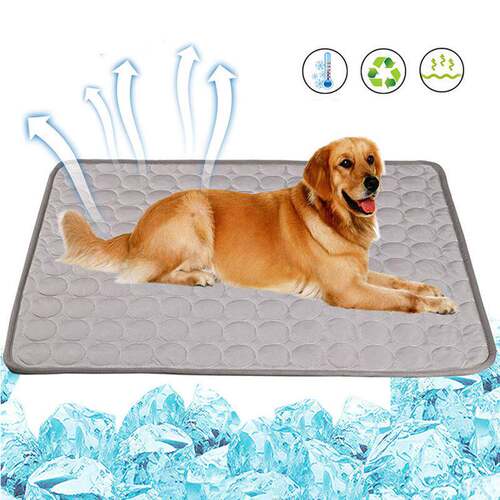 Dog Cooling Mat Summer Pad Mat For Dogs cat Breathable Blan1