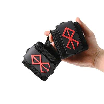 Berserk Anime Sports Weight Lifting Wrist Wraps Wristband Su