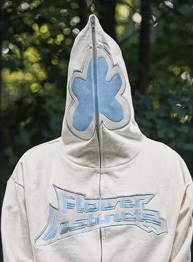 unisex loose fit spiderweb graphic oversized women mens