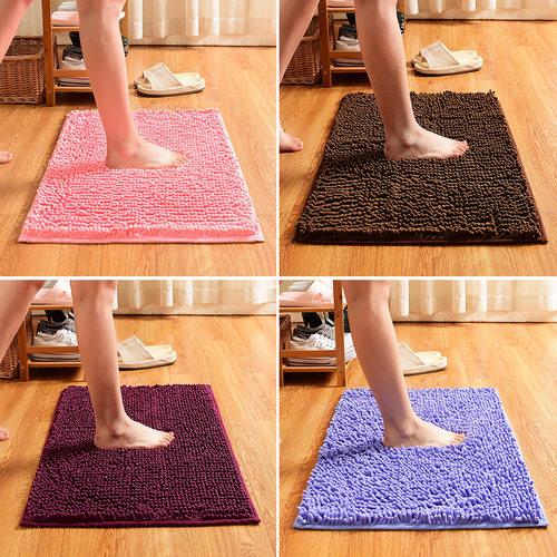 Bath Bathroom mat Floor Shower Rug Non-slip Mat guard carpet