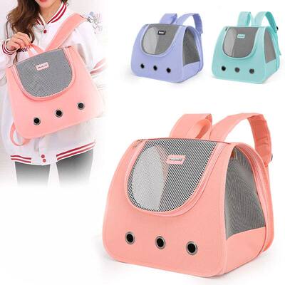Cat Backpack Supplies foldable Portable breathable double sh