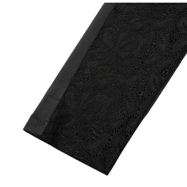 womens yoga casual patchwork lace trousers leggings sport