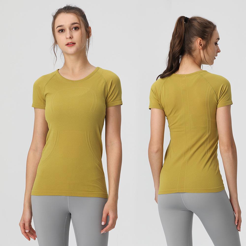 T-shirt training running fitness tops yoga tight