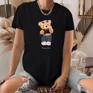 Round Plus Size shirt Casual Sleeve Neck Womens Pattern