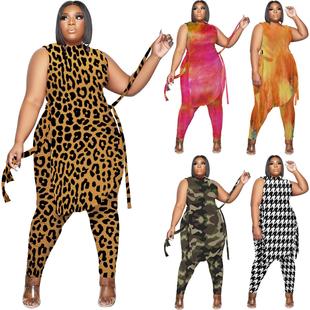 clothing fat wave size edge casual womens slim Plus woman