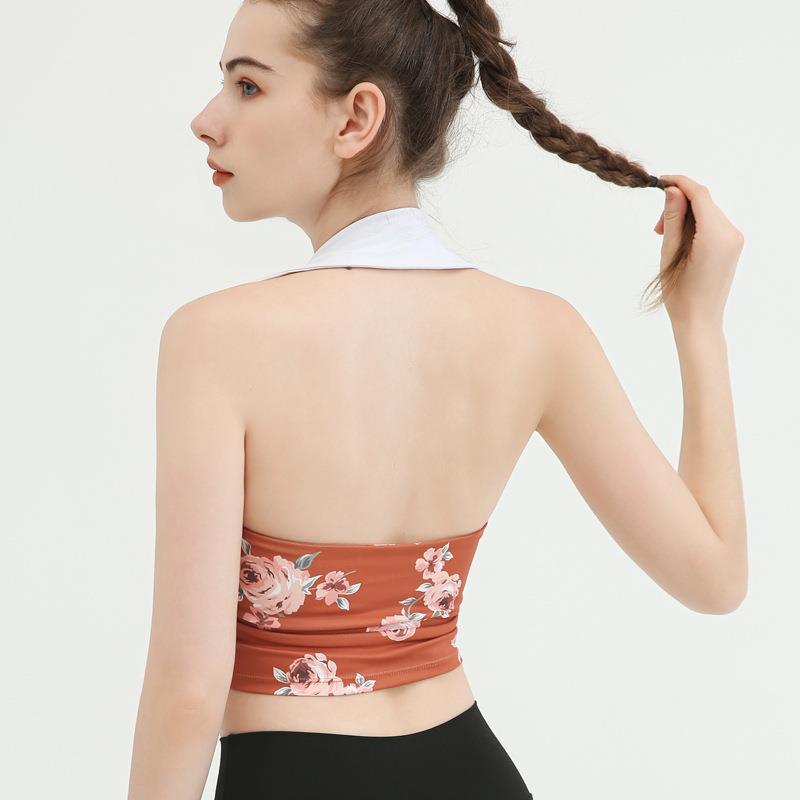 Womens fitness lapel yoga pads beautiful elastic with