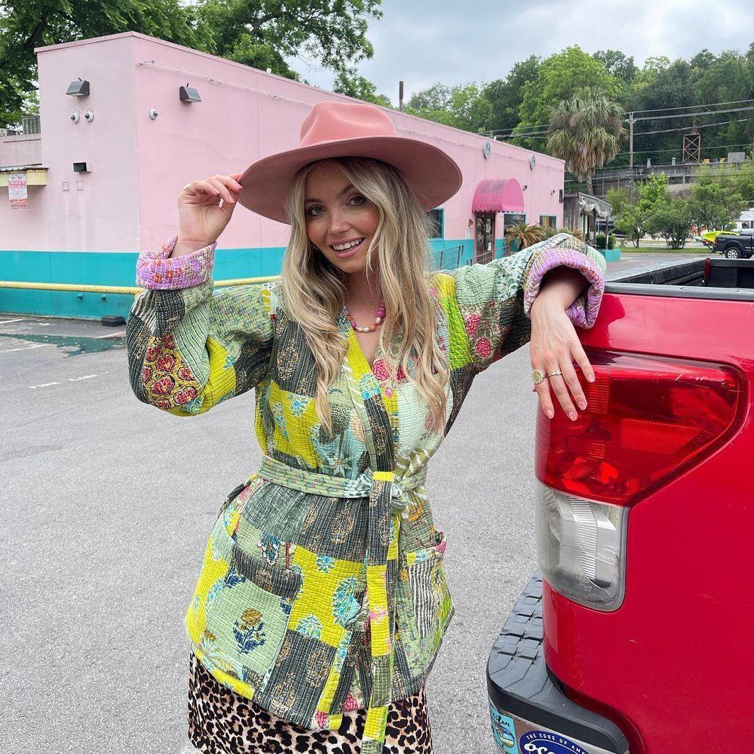 xcm stretch satin shell chain pattern digital print fabric