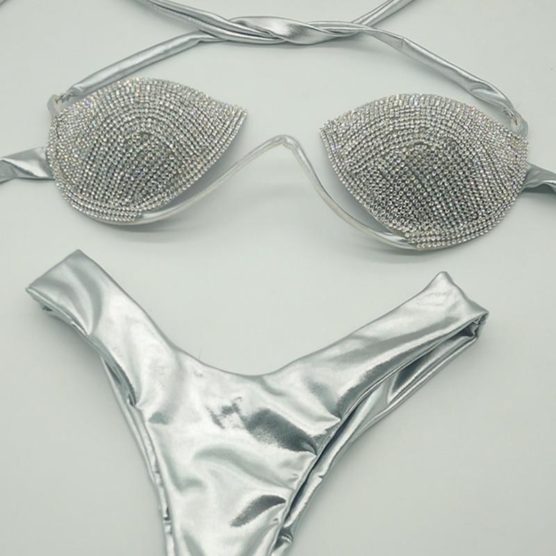 Popular Bikini Seam Swimsuit Sexy Diamond