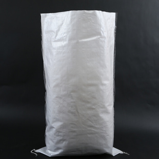 品加厚亮白色覆膜防水塑料编织袋蛇皮袋打包袋搬家袋考古工地陶促