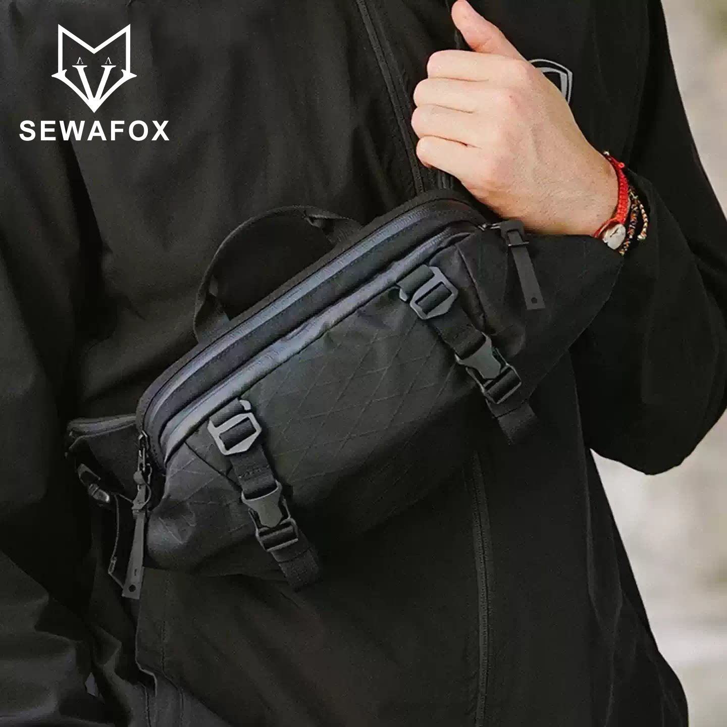 SEWAFOX塞瓦狐正品户外机能胸包图片