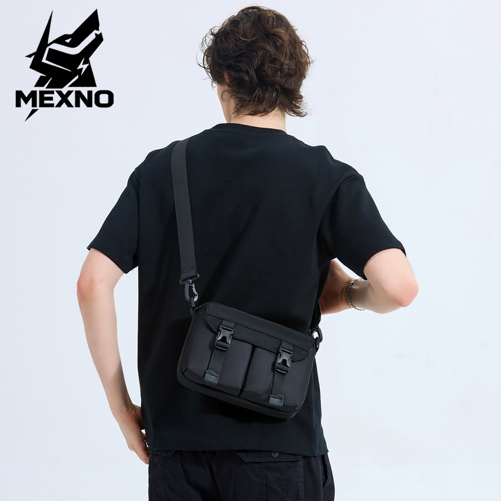 MEXNO梅克奴机能斜挎单肩包