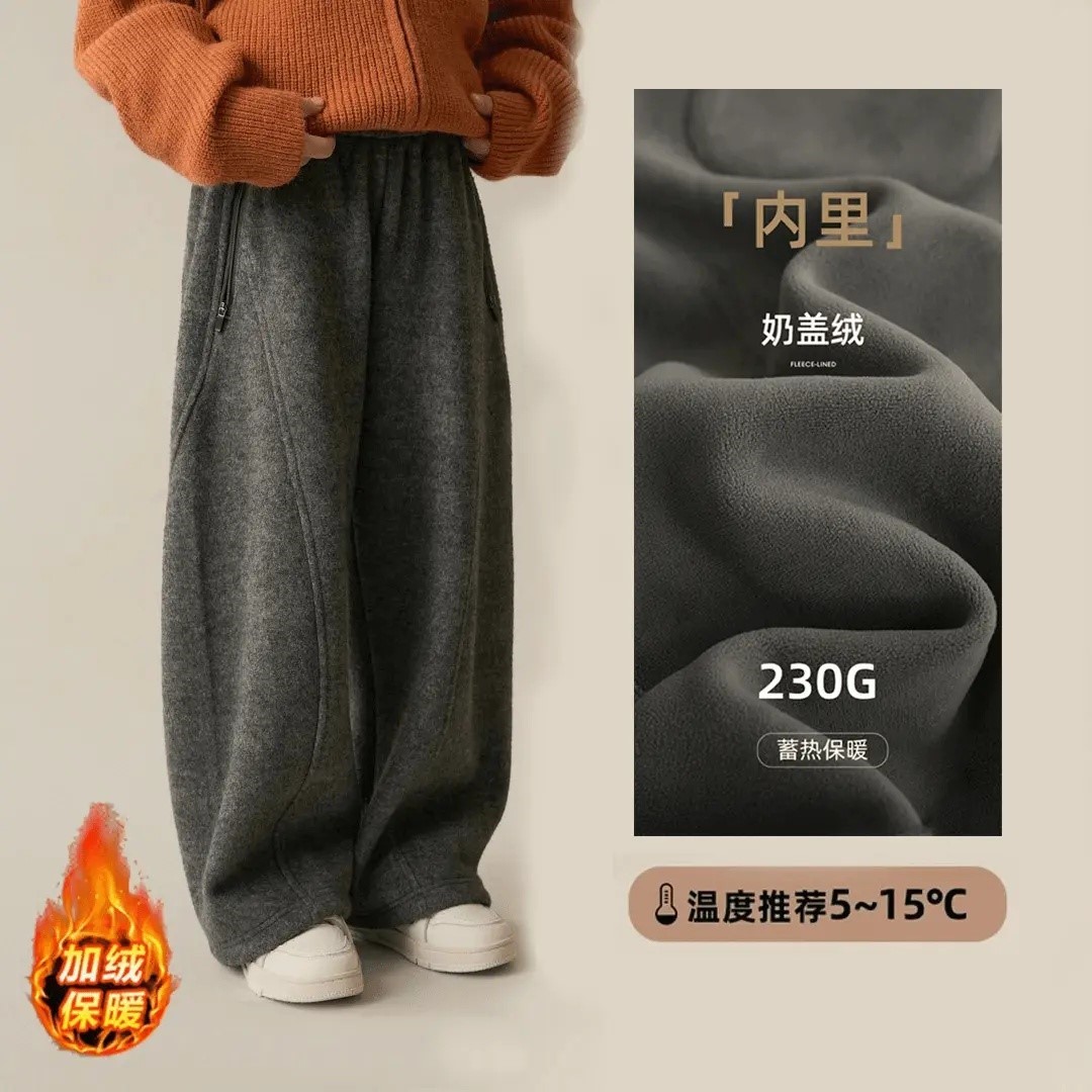男女童中大童加绒加厚时尚韩版男